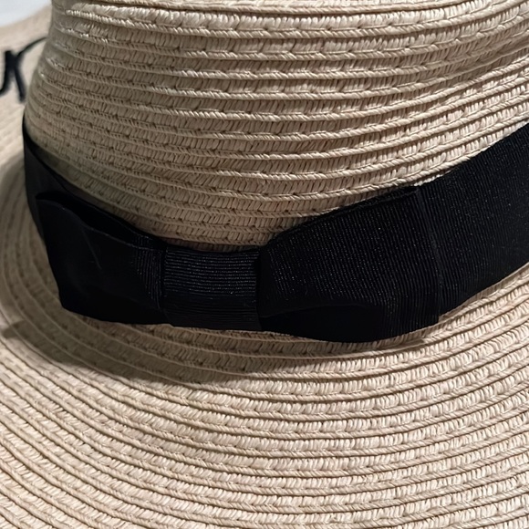 SERRA Life’s a Beach Embroidered Wide Brim Sun Hat OSFM - Picture 3 of 6